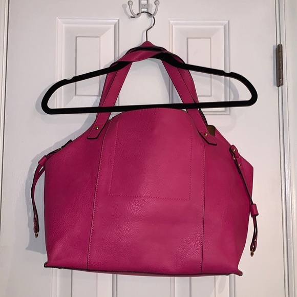 Just fab fuchsia, pink tote bag with extra removable bag from inside - Picture 5 of 17